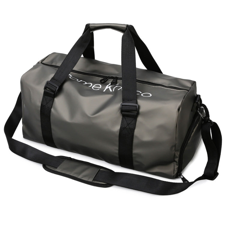 B-316 Borsa da viaggio per borsa da fitness impermeabile lucida di grande capacità, Red, Blue, Black, Grey
