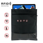 Car Key Signal Shielding Bag Tablet Custodia protettiva per la privacy del telefono cellulare, Small, Large