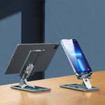 Supporto pieghevole in lega di alluminio per smartphone