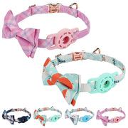 Collare Pet Tracker per AirTag - Rosa e Blu
