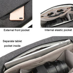 Borsa a tracolla per fotocamera SLR fotografica impermeabile portatile, 3L Dark Gray, 3L Light Gray, 3L Coffee Brown, 6L Dark Gray, 6L Light Gray, 6L Coffee Brown, 10L Dark Gray, 10L Light Gray, 10L Coffee Brown
