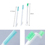 10 set di spazzole per la pulizia di fessure per tazze e lavandini, 10 Sets