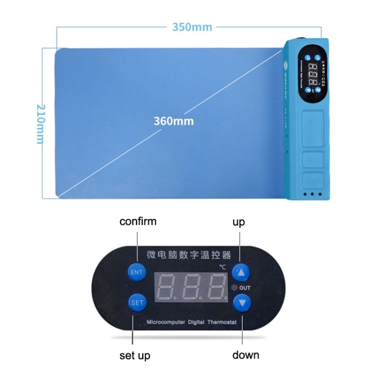 SUNSHINE S-918E LCD Screen Removal Treasure Heating Pad for Cell Phone Repair, US Plug, SUNSHINE S-918E(US Plug)