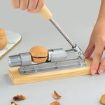 Walnut Clip Home Strumento per sbucciare le noci Pinza per rompere il guscio delle noci, Wooden