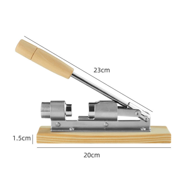 Walnut Clip Home Strumento per sbucciare le noci Pinza per rompere il guscio delle noci, Wooden