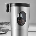 Macchina per la macinazione manuale del chicco di caffè Piccola macchina da caffè portatile per uso domestico, Stainless Steel
