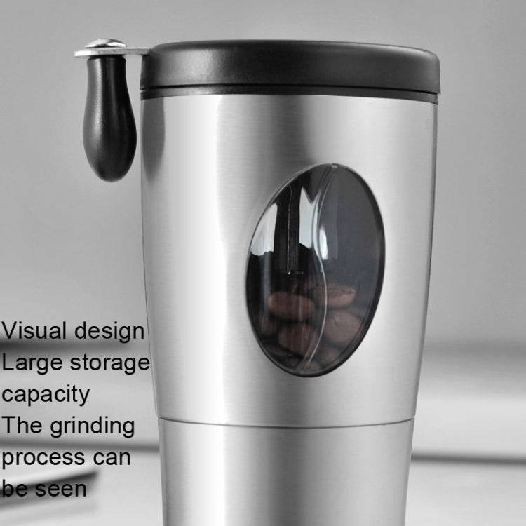 Macchina per la macinazione manuale del chicco di caffè Piccola macchina da caffè portatile per uso domestico, Stainless Steel
