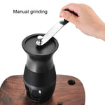 Macchina per caffè portatile per la macinazione del caffè con scuotimento a mano, Black