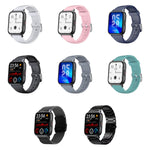 QS16Pro 1.69-Inch Health Monitoring Orologio intelligente impermeabile, supporta il rilevamento della temperatura corporea, White, Pink, Blue, Black, Silver Gray, Green, Black Steel, Thick Black Steel