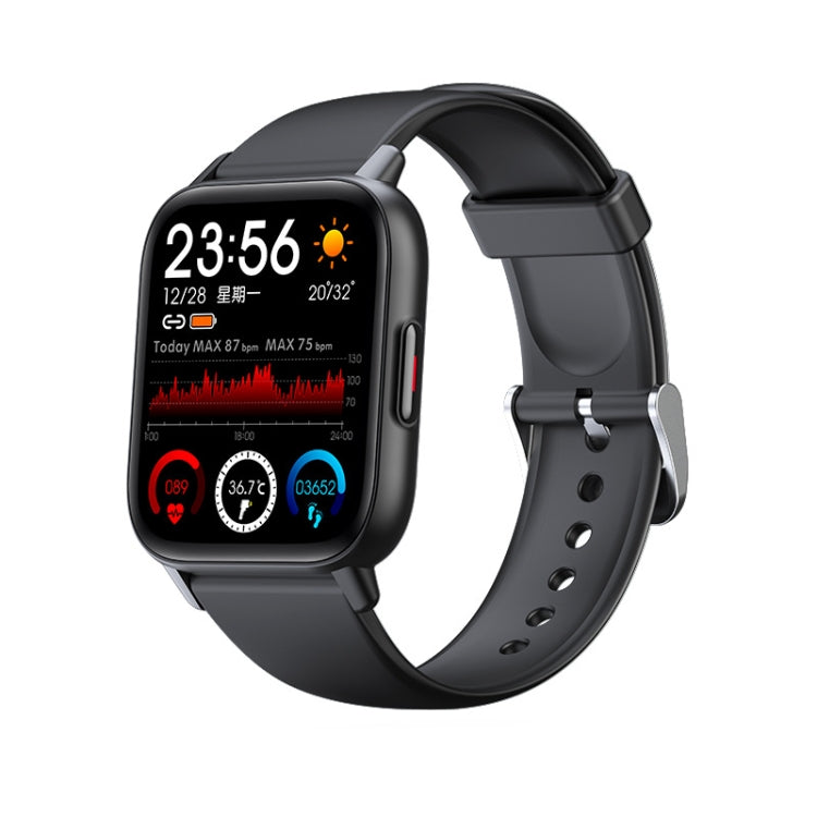 QS16Pro 1.69-Inch Health Monitoring Orologio intelligente impermeabile, supporta il rilevamento della temperatura corporea, White, Pink, Blue, Black, Silver Gray, Green, Black Steel, Thick Black Steel