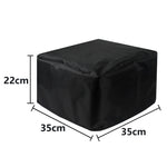 Copertura antipolvere per proiezione durevole in tessuto Oxford, 35x35x22cm Black