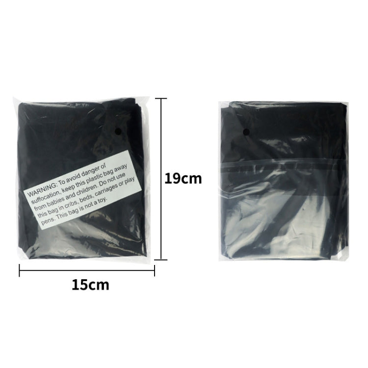 Copertura antipolvere per proiezione durevole in tessuto Oxford, 35x35x22cm Black