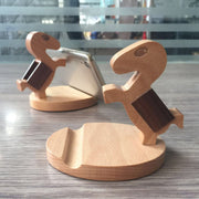 Supporto per cellulare in legno di faggio