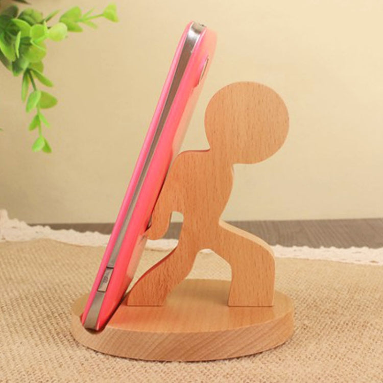 Supporto per cellulare in legno di faggio
