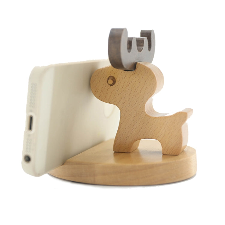 Supporto per cellulare in legno di faggio