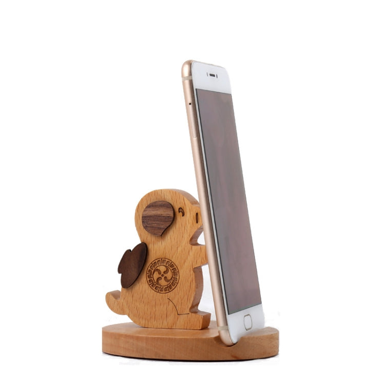 Supporto per cellulare in legno di faggio