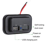 18W QC3.0 Caricabatteria per barca per camper per auto PD a ricarica rapida, 18W