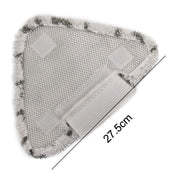 Panno di pulizia triangolare per scopa a vapore 2 pezzi per Shark P3 / P5 / P8 / T8, Triangular