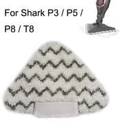 Panno di pulizia triangolare per scopa a vapore 2 pezzi per Shark P3 / P5 / P8 / T8, Triangular