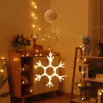 Decorazione natalizia LED Ventosa Atmosfera festosa Lampada a sospensione