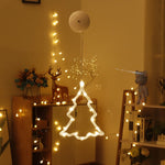 Decorazione natalizia LED Ventosa Atmosfera festosa Lampada a sospensione
