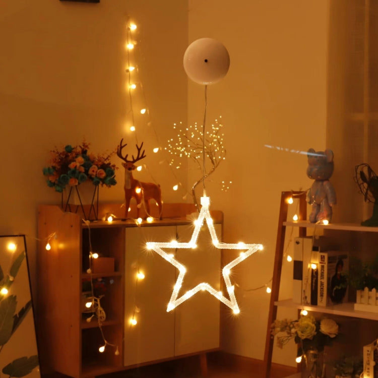 Decorazione natalizia LED Ventosa Atmosfera festosa Lampada a sospensione