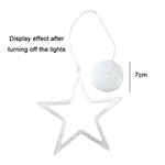 Decorazione natalizia LED Ventosa Atmosfera festosa Lampada a sospensione