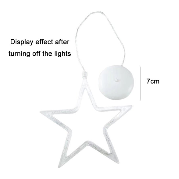 Decorazione natalizia LED Ventosa Atmosfera festosa Lampada a sospensione