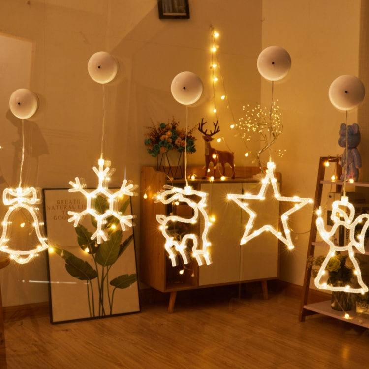 Decorazione natalizia LED Ventosa Atmosfera festosa Lampada a sospensione