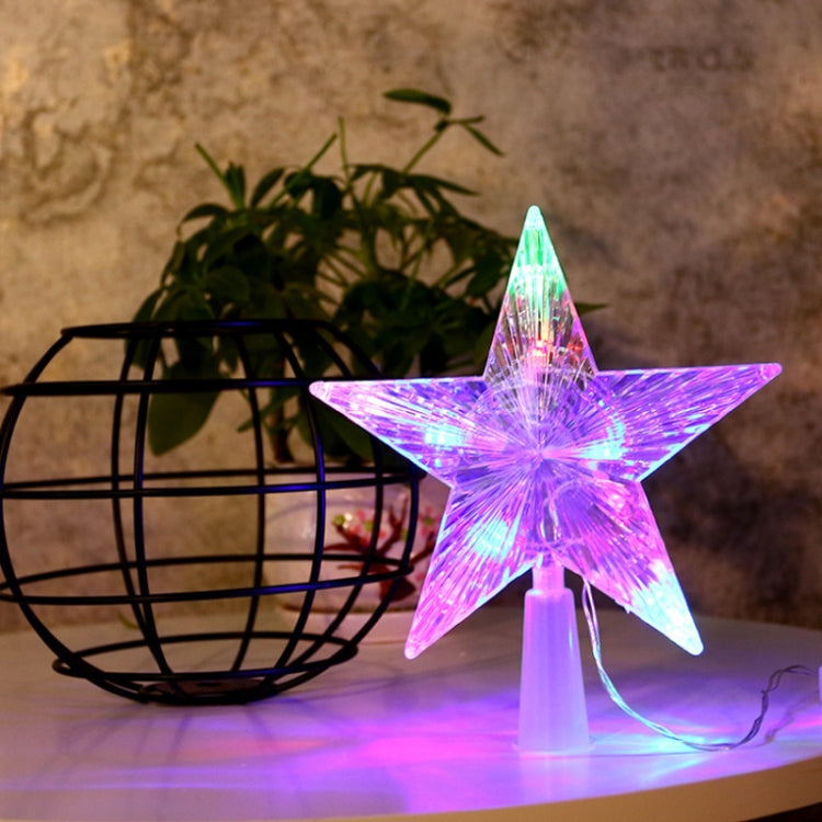 Luci a forma di stella incandescente a LED con luce superiore dell'albero di Natale, dimensioni:, Small Battery Model, Large Battery Model, Small EU Plug, Large EU Plug
