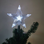 Luci a forma di stella incandescente a LED con luce superiore dell'albero di Natale, dimensioni:, Small Battery Model, Large Battery Model, Small EU Plug, Large EU Plug