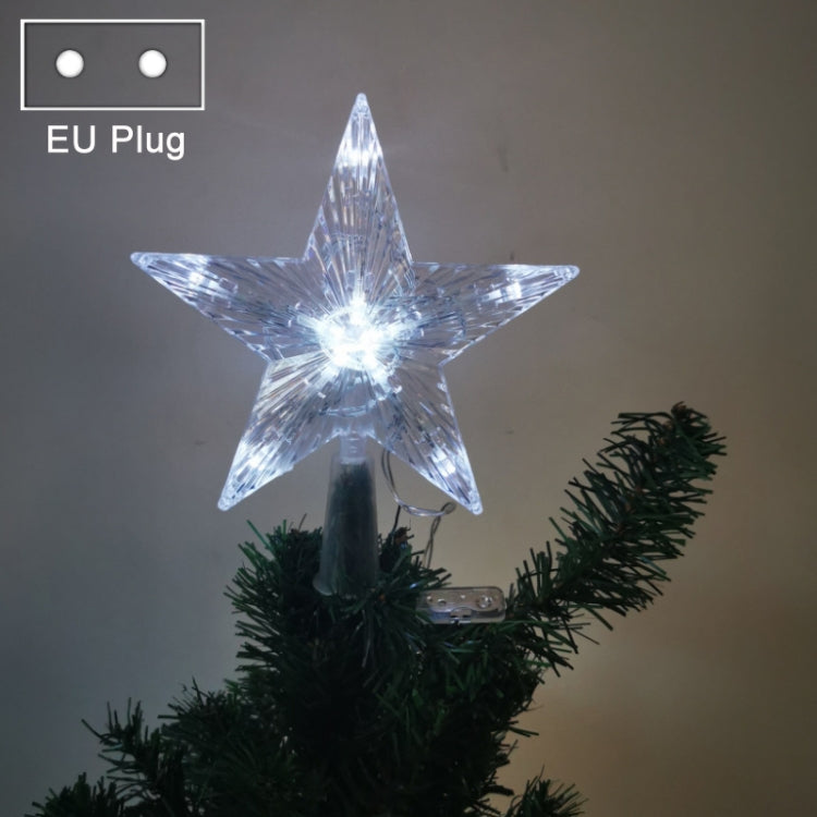 Luci a forma di stella incandescente a LED con luce superiore dell'albero di Natale, dimensioni:, Small Battery Model, Large Battery Model, Small EU Plug, Large EU Plug