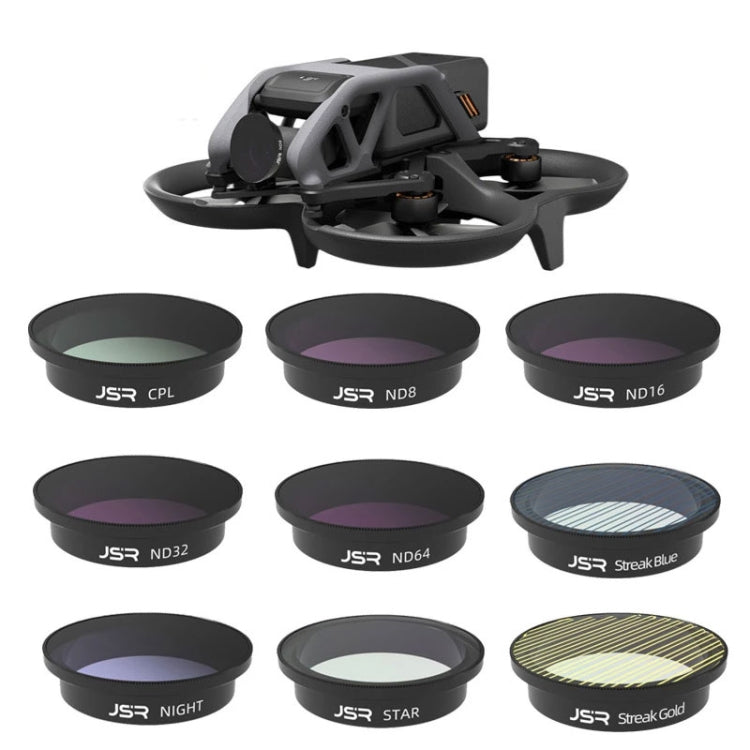 Filtro obiettivo per DJI Avata in vetro ottico SCHOTT