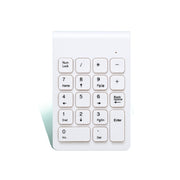 Mini tastierino numerico wireless 2.4G, Wireless White
