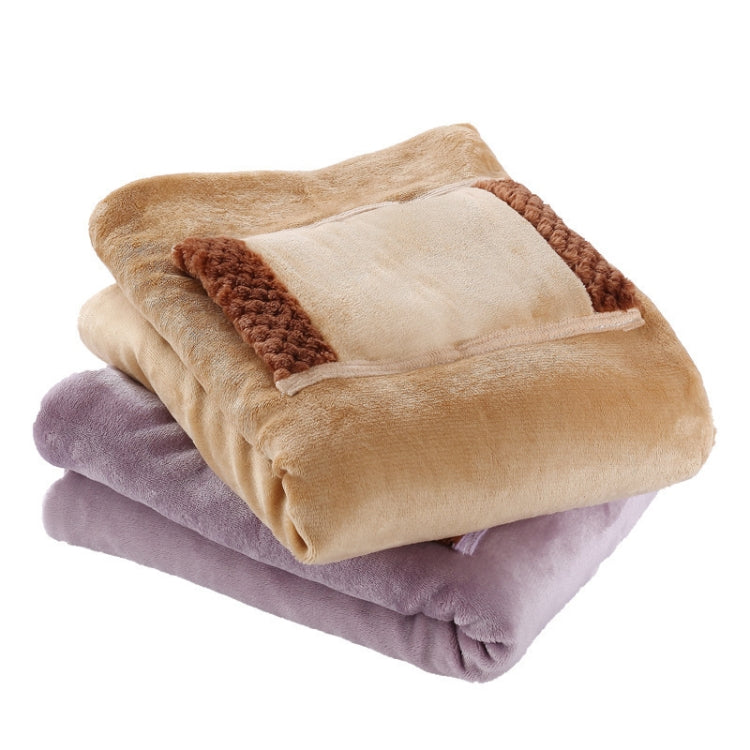Coperta elettrica USB 5V Coperta in pile Farai scaldamani multifunzionale, Style 2 (Camel), Style 2 (Pink)