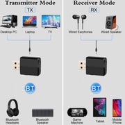 ZF-169 PLUS Adattatore audio Bluetooth 5.0
