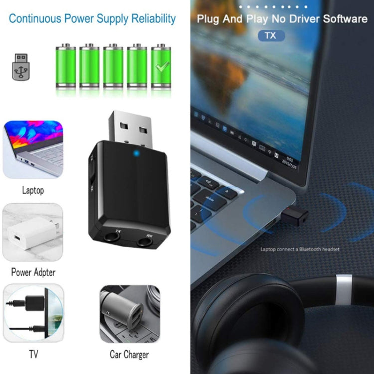 Adattatore audio Bluetooth 5.0 USB per auto ZF-169 PLUS