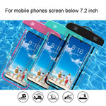 2 PCS Armband Style Custodia per cellulare impermeabile trasparente Borsa per cellulare da nuoto, Armband Macaron Blue, Armband Macaron Red, Armband Black, Armband Green, Armband Gray Blue