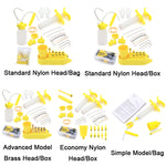 Strumento di riempimento dell'olio per olio per mountain bike, specifica:, Standard Nylon Head/Bag, Standard Nylon Head/Box, Advanced Model Brass Head/Box, Economy Nylon Head/Box, Simple Model/Bag
