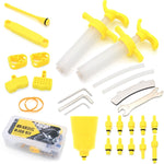 Strumento di riempimento dell'olio per olio per mountain bike, specifica:, Standard Nylon Head/Bag, Standard Nylon Head/Box, Advanced Model Brass Head/Box, Economy Nylon Head/Box, Simple Model/Bag