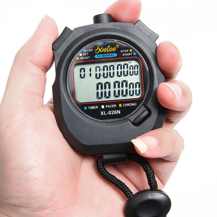 Cronometro elettronico doppia fila XL-026N 10 memorie