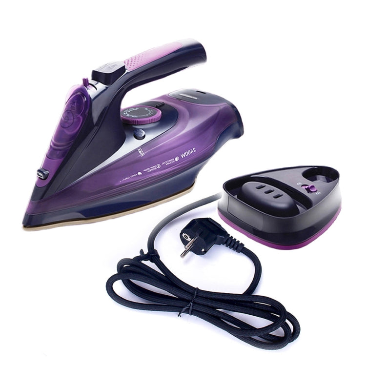 Piroscafo per indumenti da stiro a vapore portatile da 2400 W per uso domestico, spina europea, 2400W Purple, 2400W Green