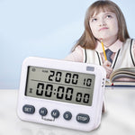 Timer digitale YS-218 Promemoria conto alla rovescia positivo di 99 ore, stile:, No Vibration, With Vibration