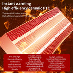 Riscaldatore elettrico termostatico 500W con spina EU/US