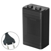 Riscaldatori elettrici da tavolo muti per uso domestico da ufficio, specifiche:, Knob (EU Plug), Screen (EU Plug), Knob (UK Plug), Screen (UK Plug)