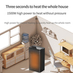 Riscaldatore elettrico da tavolo 1500W con telecomando touch