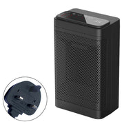 Riscaldatori elettrici da tavolo muti per uso domestico da ufficio, specifiche:, Knob (EU Plug), Screen (EU Plug), Knob (UK Plug), Screen (UK Plug)