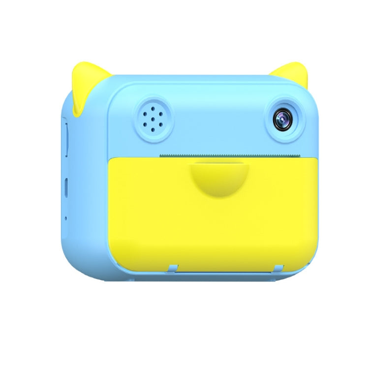 CP01 Schermo HD da 2,4 pollici Fotocamera giocattolo per bambini Stampa termica Polaroid senza scheda di memoria, Blue, Pink