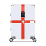 Cinghie di rinforzo per bagagli Corda protettiva fissa con lucchetto a combinazione, Red, Blue, Black, Khaki, Purple, Orange, Customs Lock Red, Customs Lock Blue, Customs Lock Black, Customs Lock Khaki, Rainbow