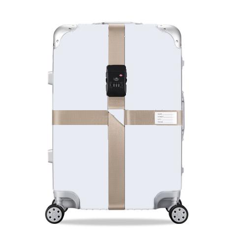 Cinghie di rinforzo per bagagli Corda protettiva fissa con lucchetto a combinazione, Red, Blue, Black, Khaki, Purple, Orange, Customs Lock Red, Customs Lock Blue, Customs Lock Black, Customs Lock Khaki, Rainbow